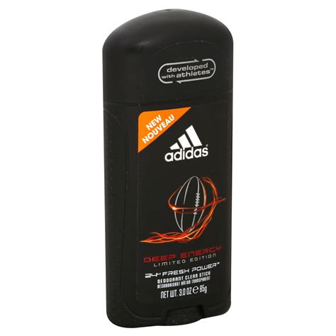 adidas deep energy deodorant stick.